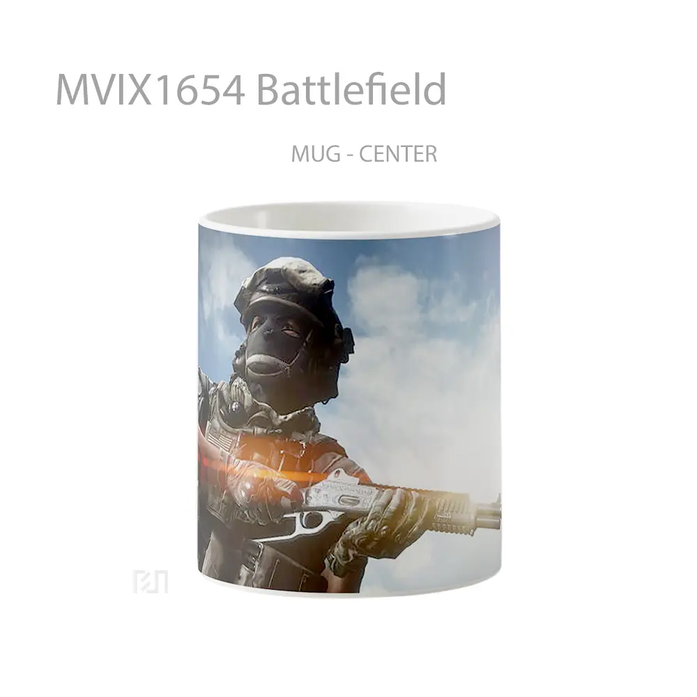 Mug Battlefield Full Wrap Lanscape