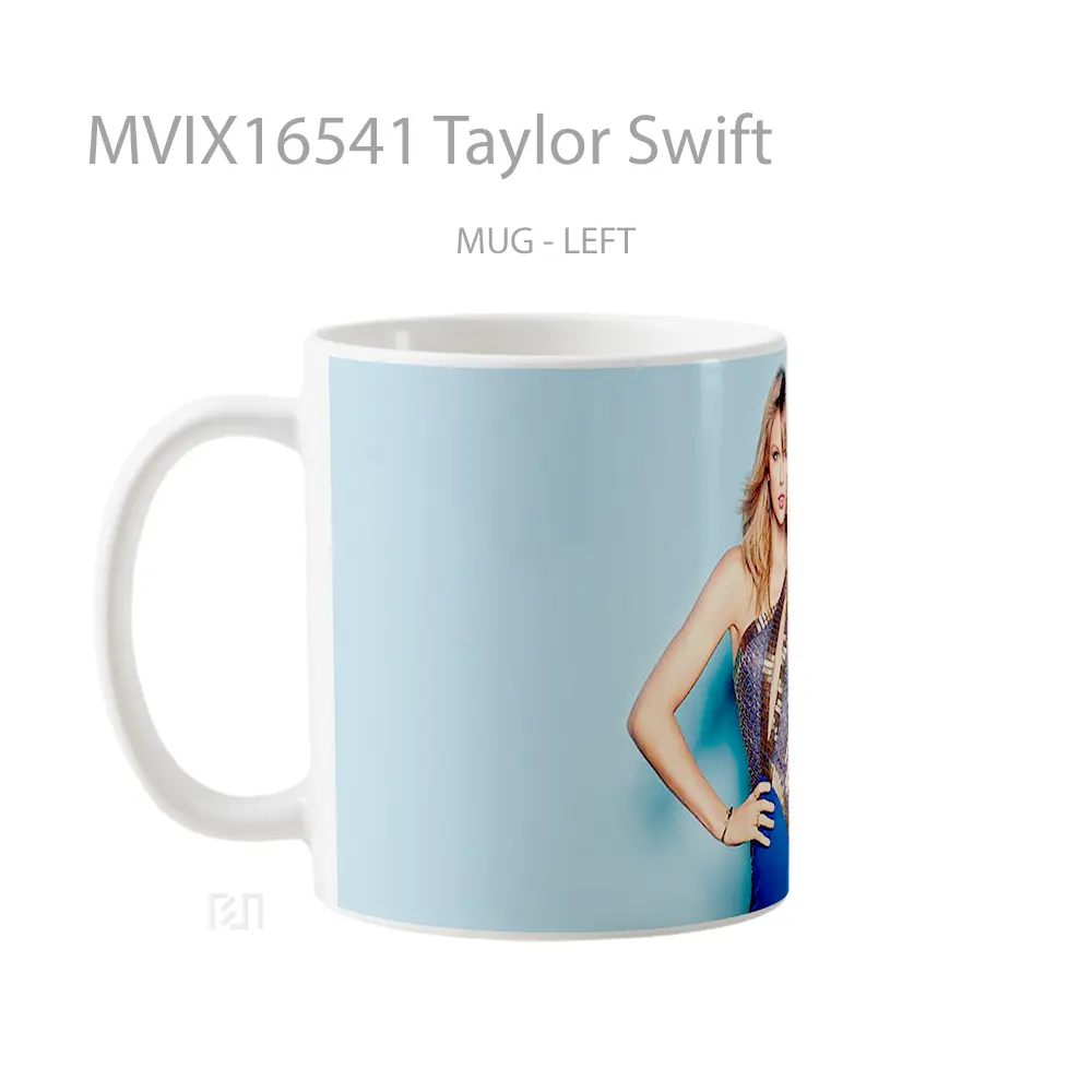 Mug Taylor Swift Full Wrap Lanscape - All-side / Desain