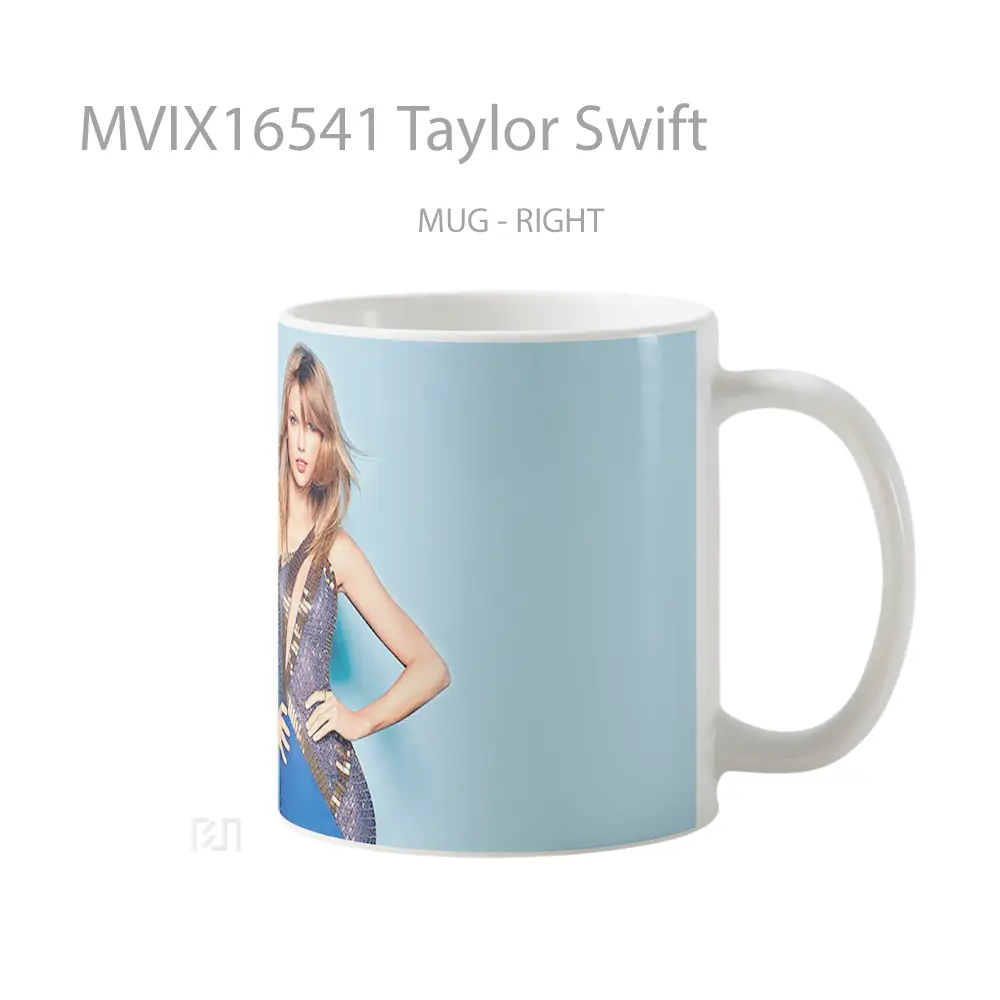 Mug Taylor Swift Full Wrap Lanscape - All-side / Desain