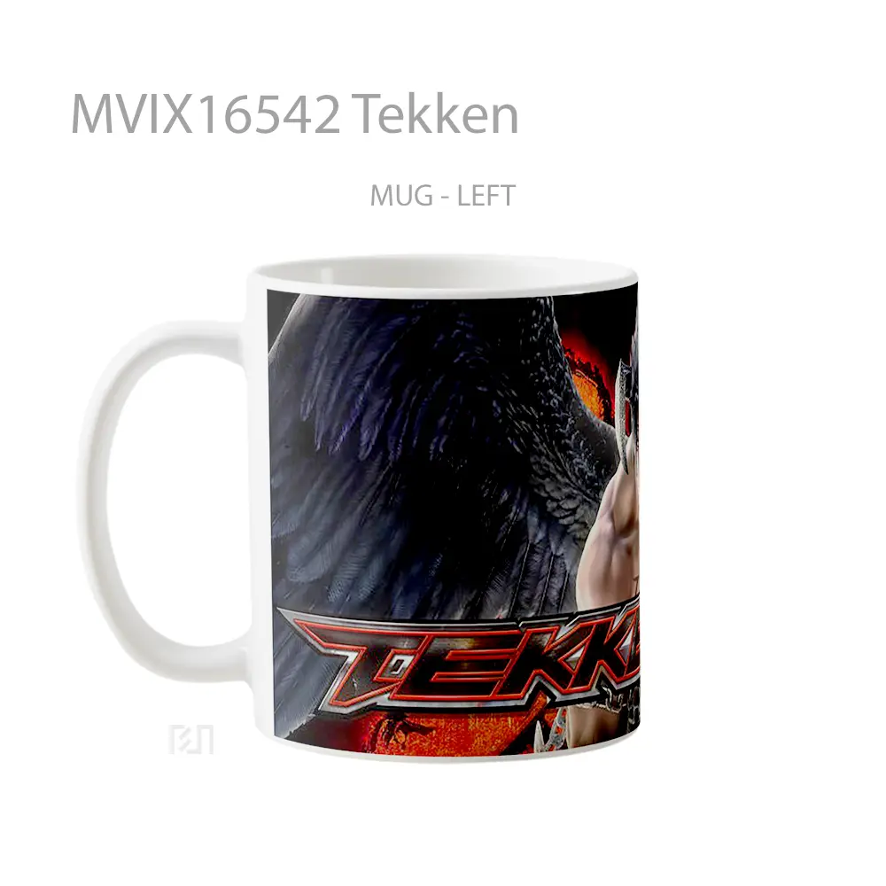 Mug Tekken Full Wrap Lanscape - All-side / Desain