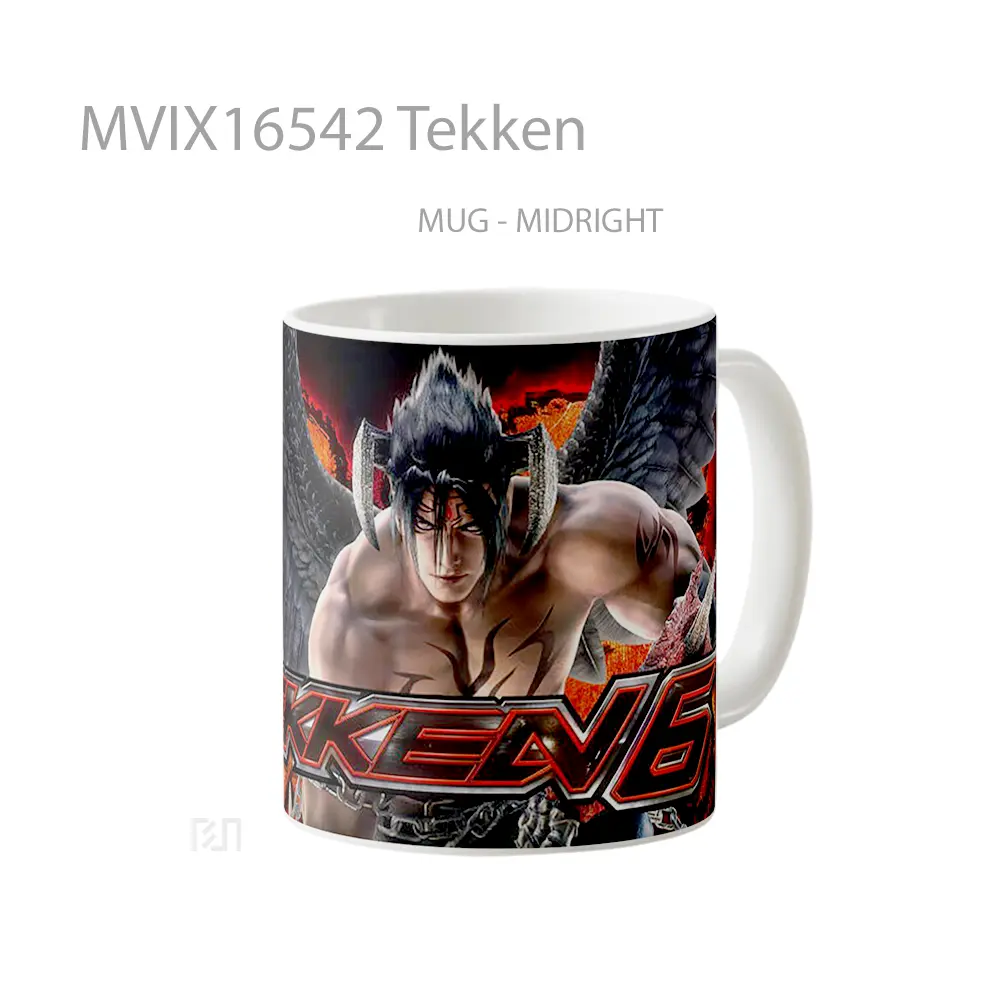 Mug Tekken Full Wrap Lanscape - All-side / Desain