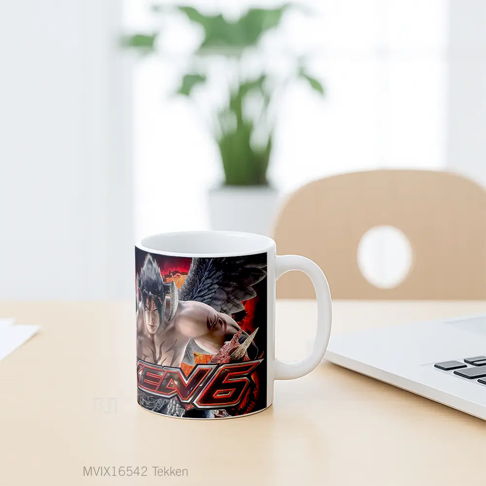 Mug Tekken Full Wrap Lanscape - All-side / Desain