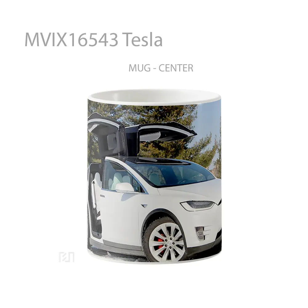 Mug Tesla Full Wrap Lanscape