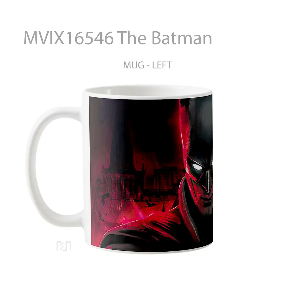Mug The Batman Full Wrap Lanscape - All-side / Desain