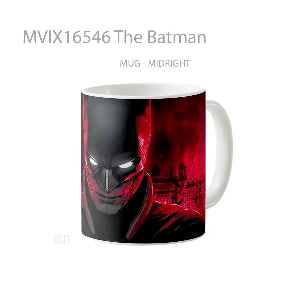 Mug The Batman Full Wrap Lanscape - All-side / Desain