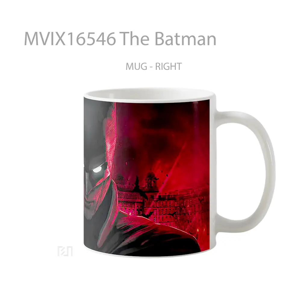 Mug The Batman Full Wrap Lanscape - All-side / Desain