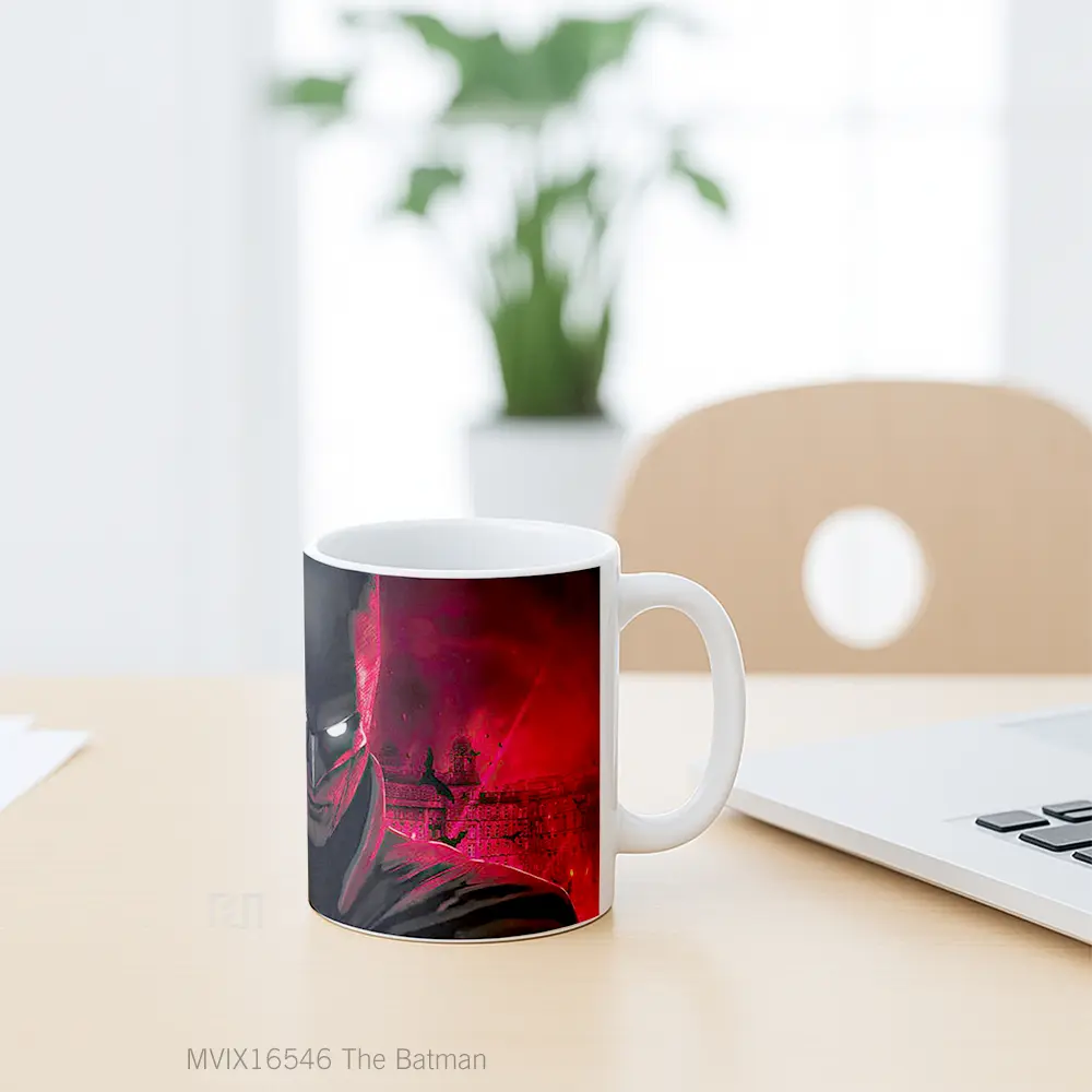 Mug The Batman Full Wrap Lanscape - All-side / Desain