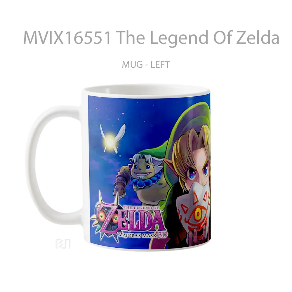 Mug The Legend Of Zelda Full Wrap Lanscape - All-side / Desain