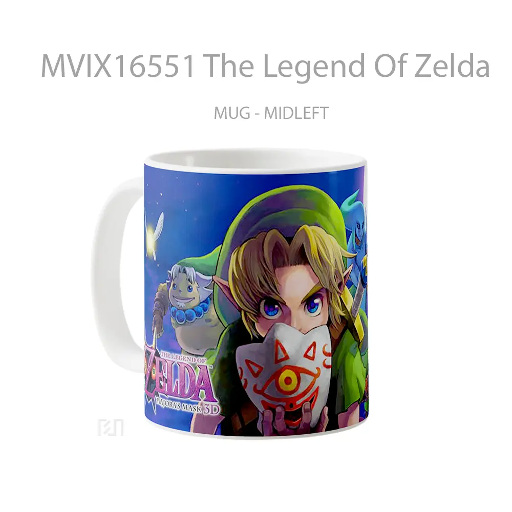 Mug The Legend Of Zelda Full Wrap Lanscape - All-side / Desain