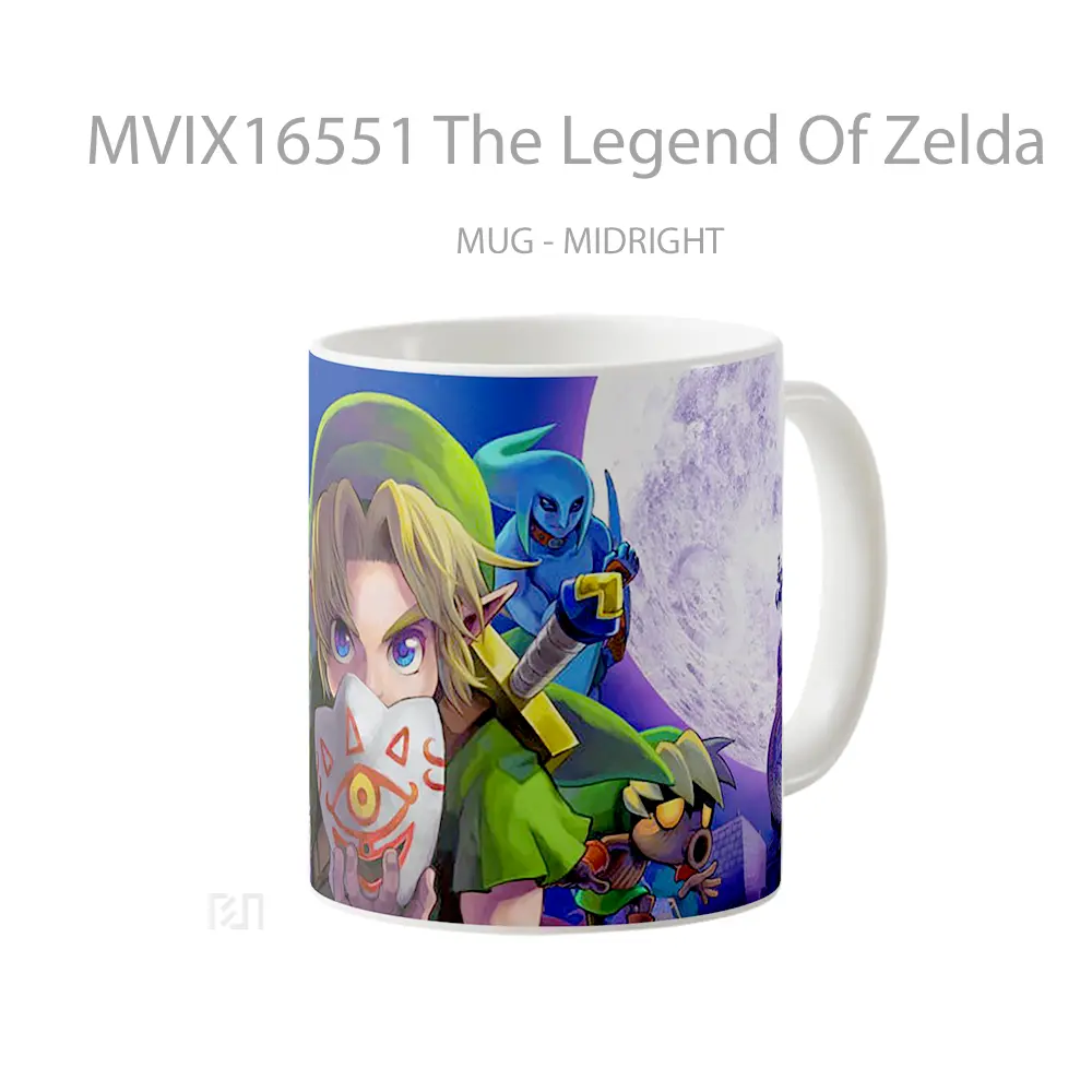 Mug The Legend Of Zelda Full Wrap Lanscape - All-side / Desain