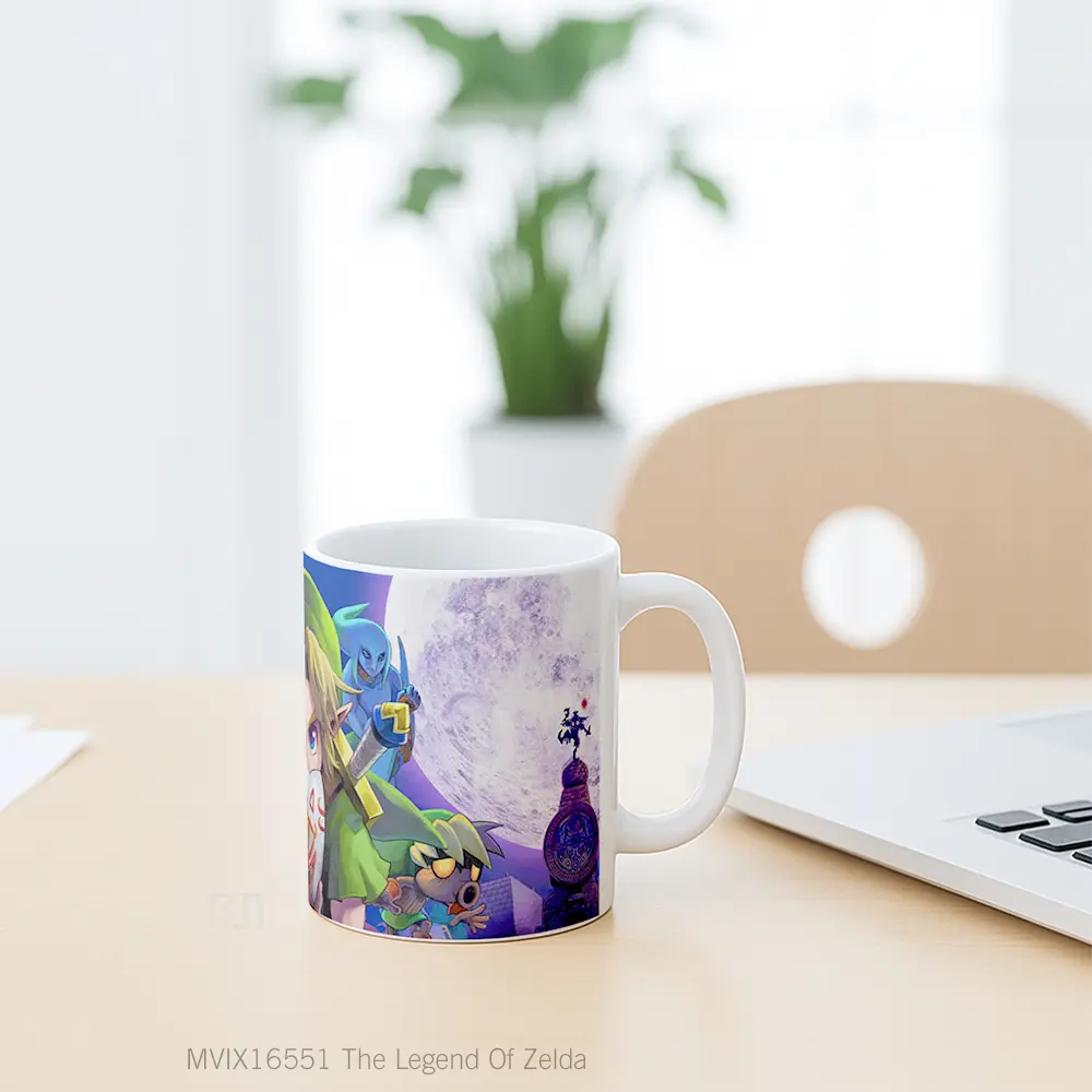 Mug The Legend Of Zelda Full Wrap Lanscape - All-side / Desain