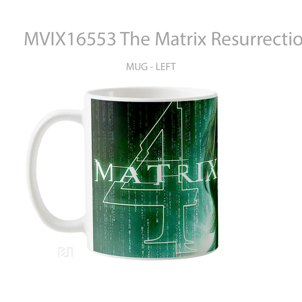 Mug The Matrix Resurrections Full Wrap Lanscape - All-side / Desain