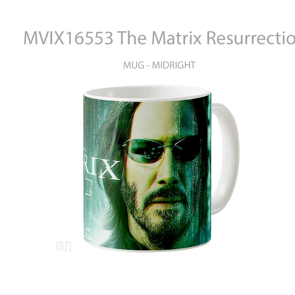 Mug The Matrix Resurrections Full Wrap Lanscape - All-side / Desain
