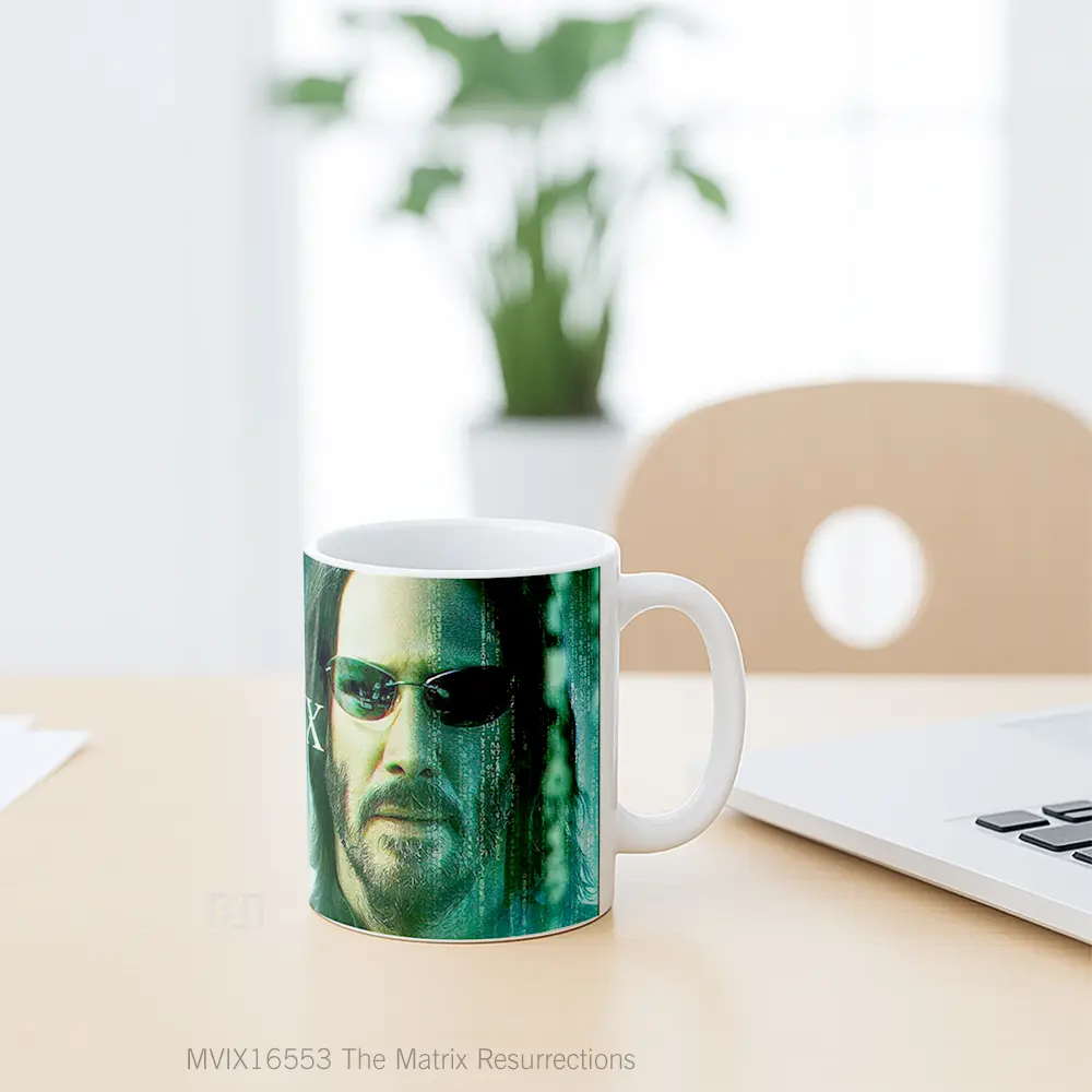 Mug The Matrix Resurrections Full Wrap Lanscape - All-side / Desain