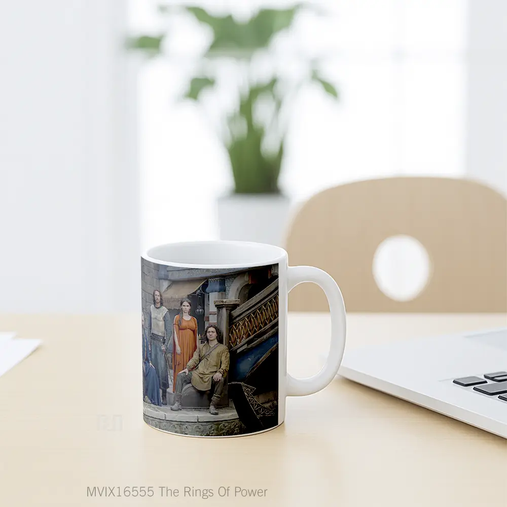 Mug The Rings Of Power Full Wrap Lanscape - All-side / Desain