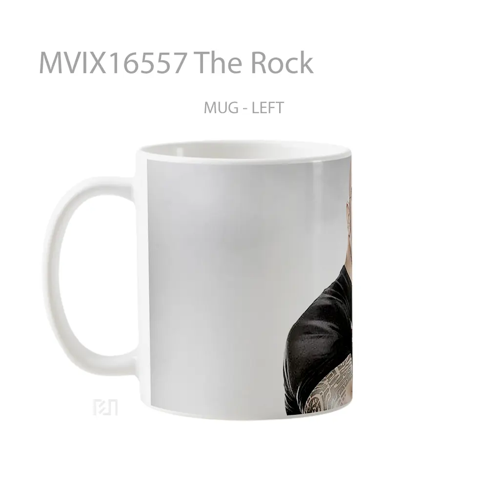 Mug The Rock Full Wrap Lanscape - All-side / Desain