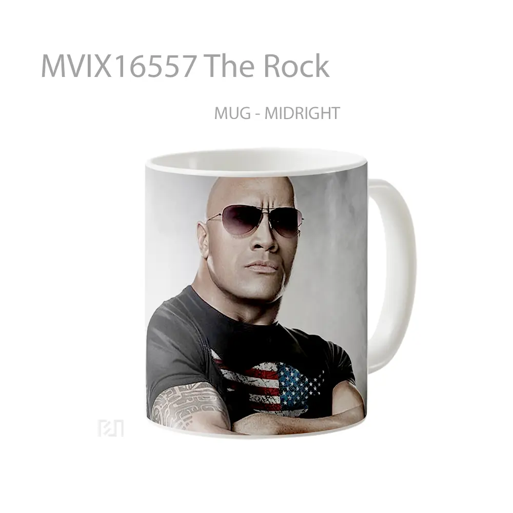 Mug The Rock Full Wrap Lanscape - All-side / Desain