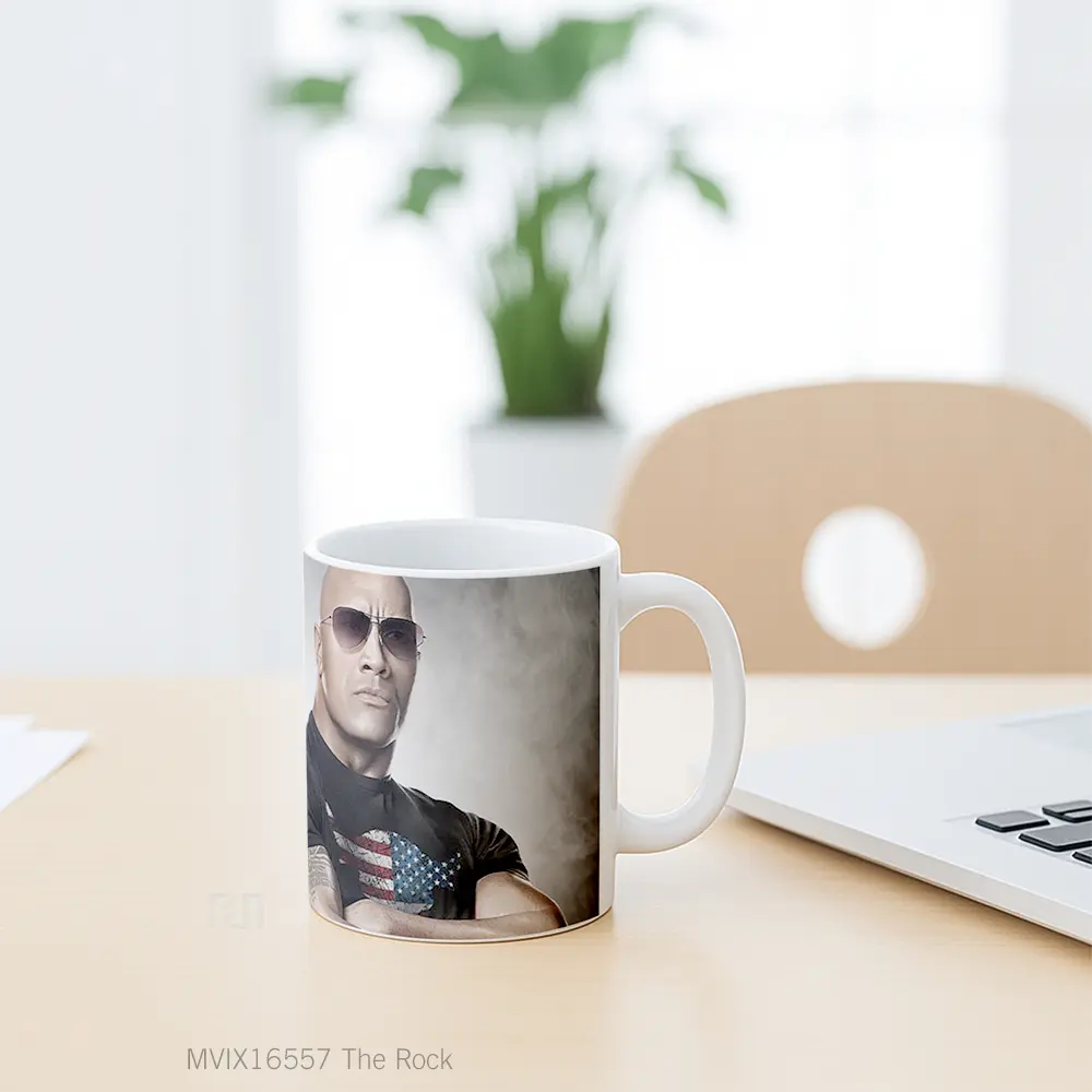 Mug The Rock Full Wrap Lanscape - All-side / Desain