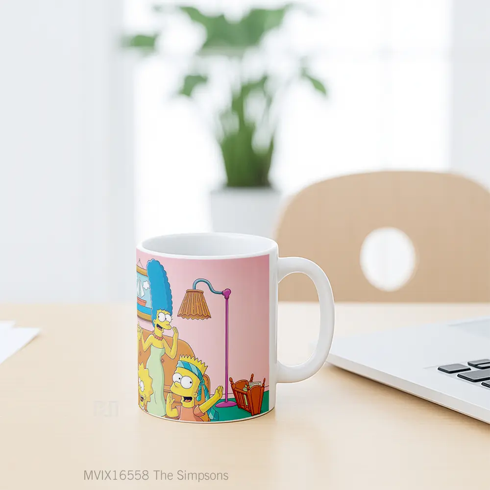 Mug The Simpsons Full Wrap Lanscape - All-side / Desain