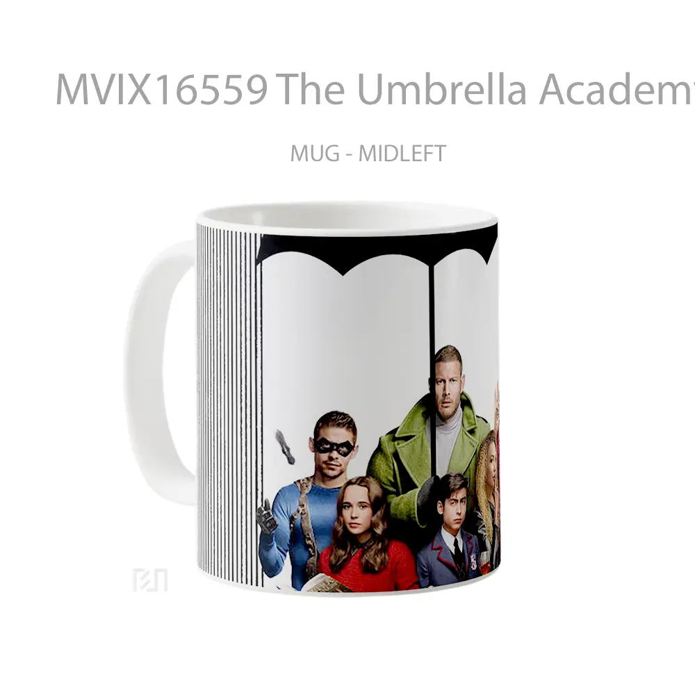 Mug The Umbrella Academy Full Wrap Lanscape - All-side / Desain