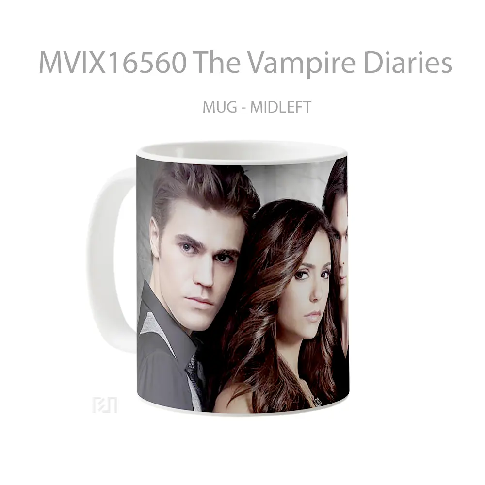 Mug The Vampire Diaries Full Wrap Lanscape - All-side / Desain