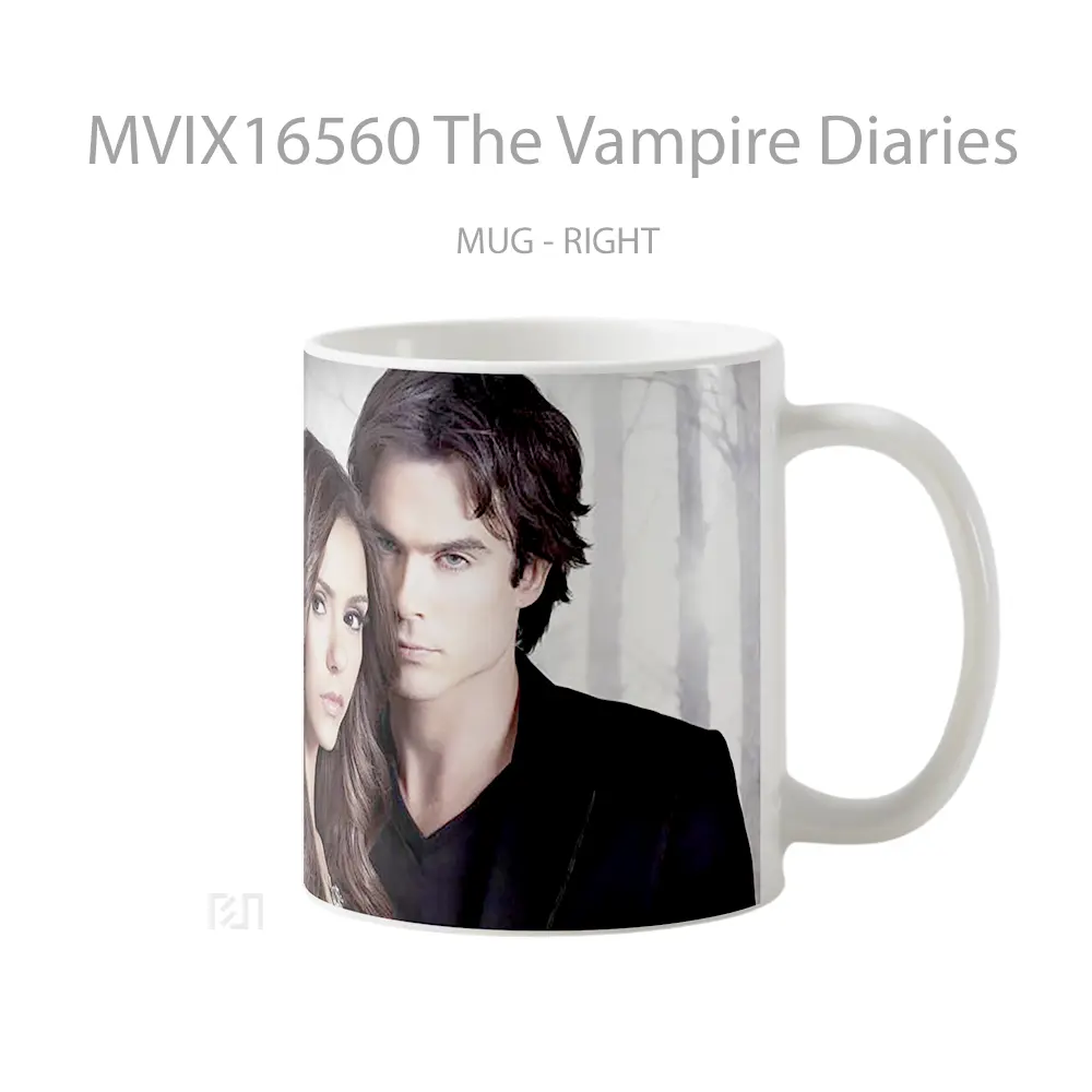 Mug The Vampire Diaries Full Wrap Lanscape - All-side / Desain