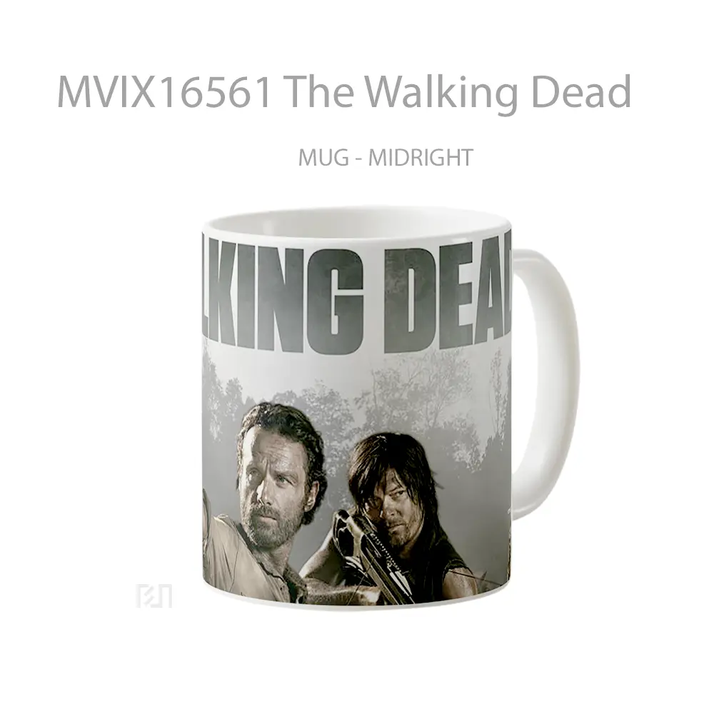 Mug The Walking Dead Full Wrap Lanscape - All-side / Desain