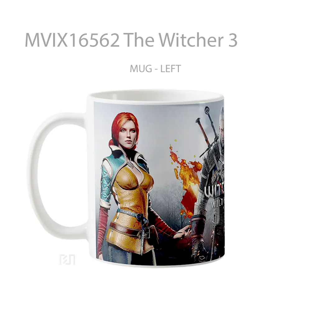 Mug The Witcher 3 Full Wrap Lanscape - All-side / Desain