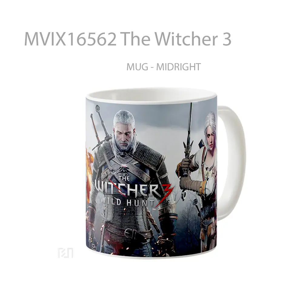 Mug The Witcher 3 Full Wrap Lanscape - All-side / Desain