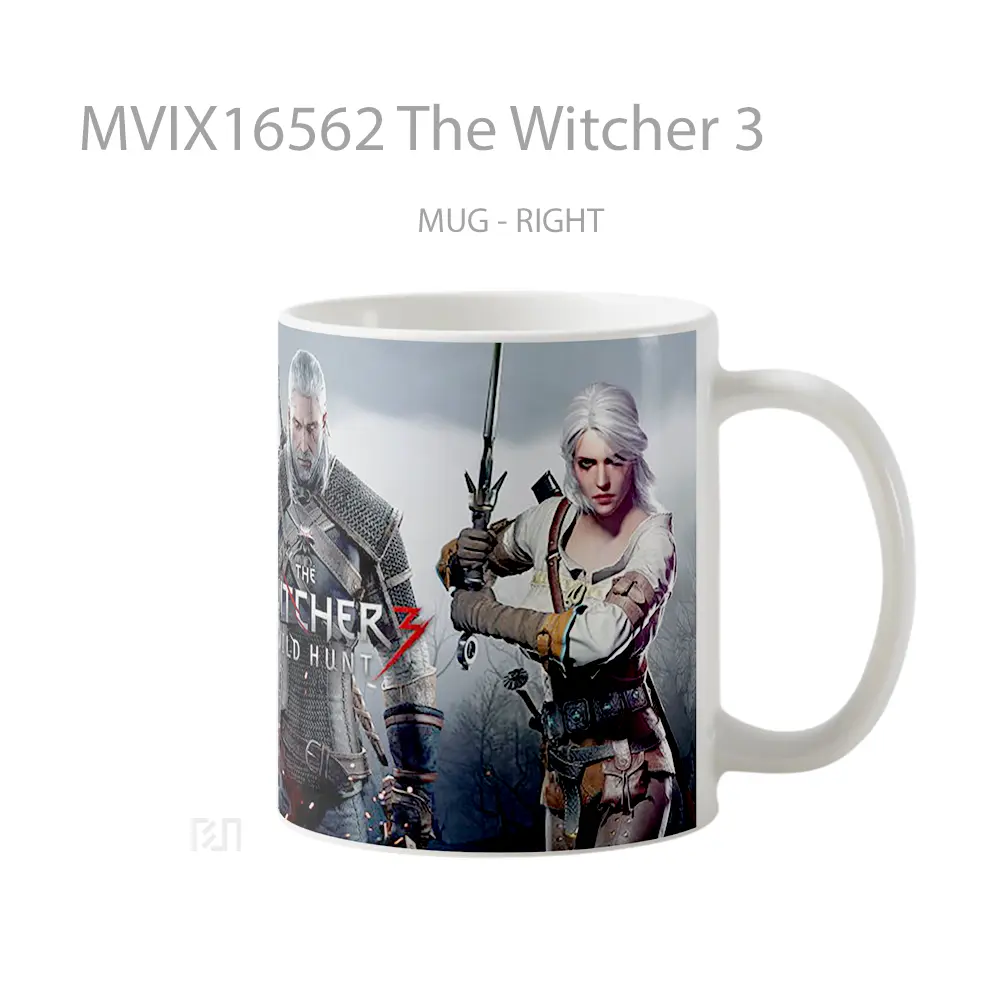 Mug The Witcher 3 Full Wrap Lanscape - All-side / Desain