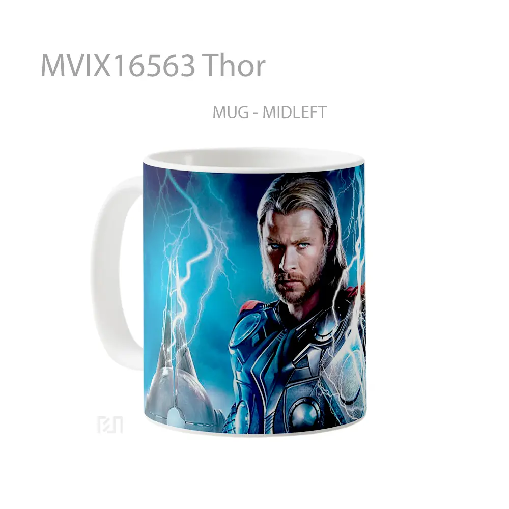 Mug Thor Full Wrap Lanscape - All-side / Desain