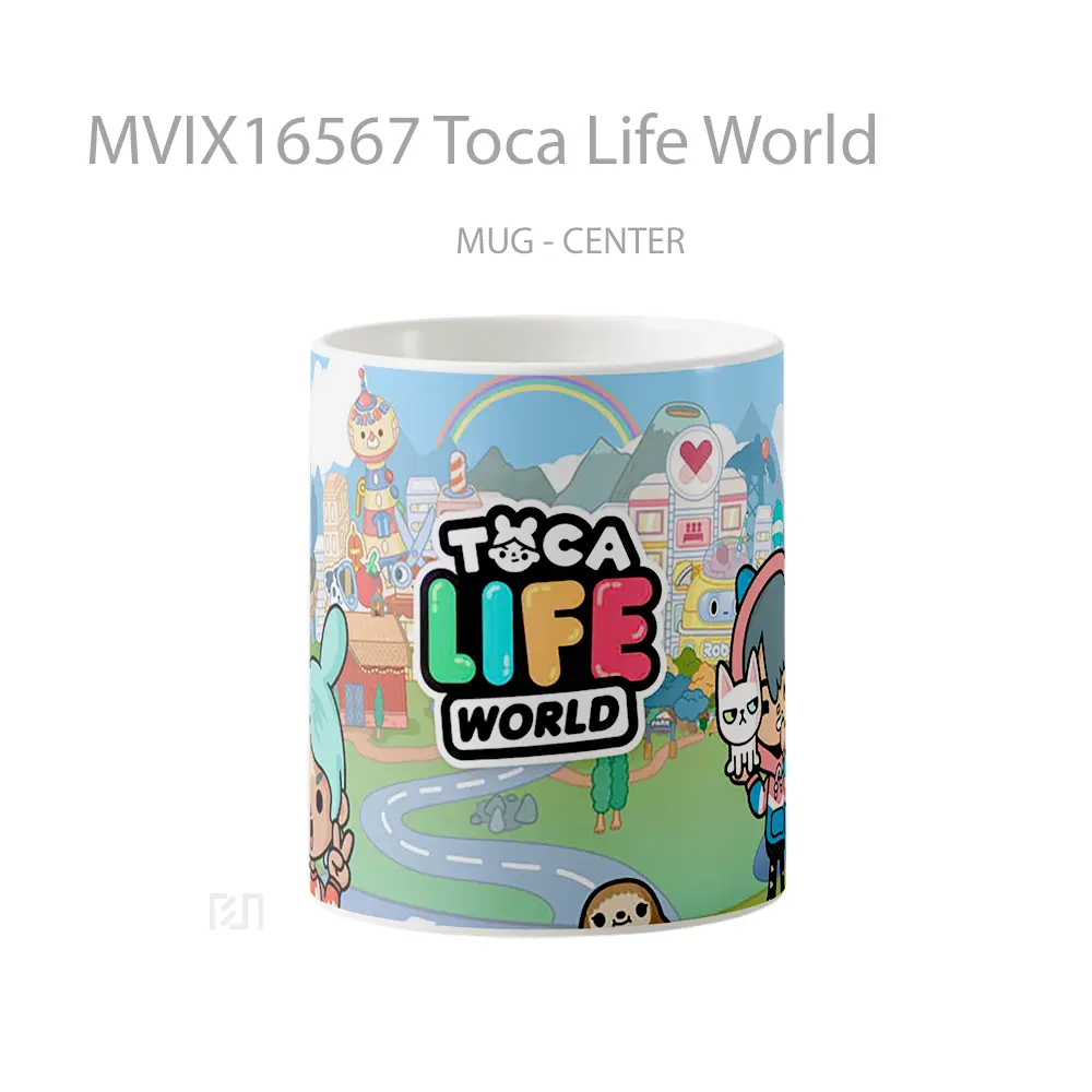 Mug Toca Life World Full Wrap Lanscape