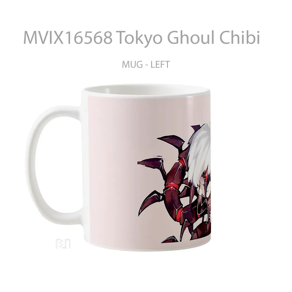 Mug Tokyo Ghoul Chibi Full Wrap Lanscape - All-side / Desain