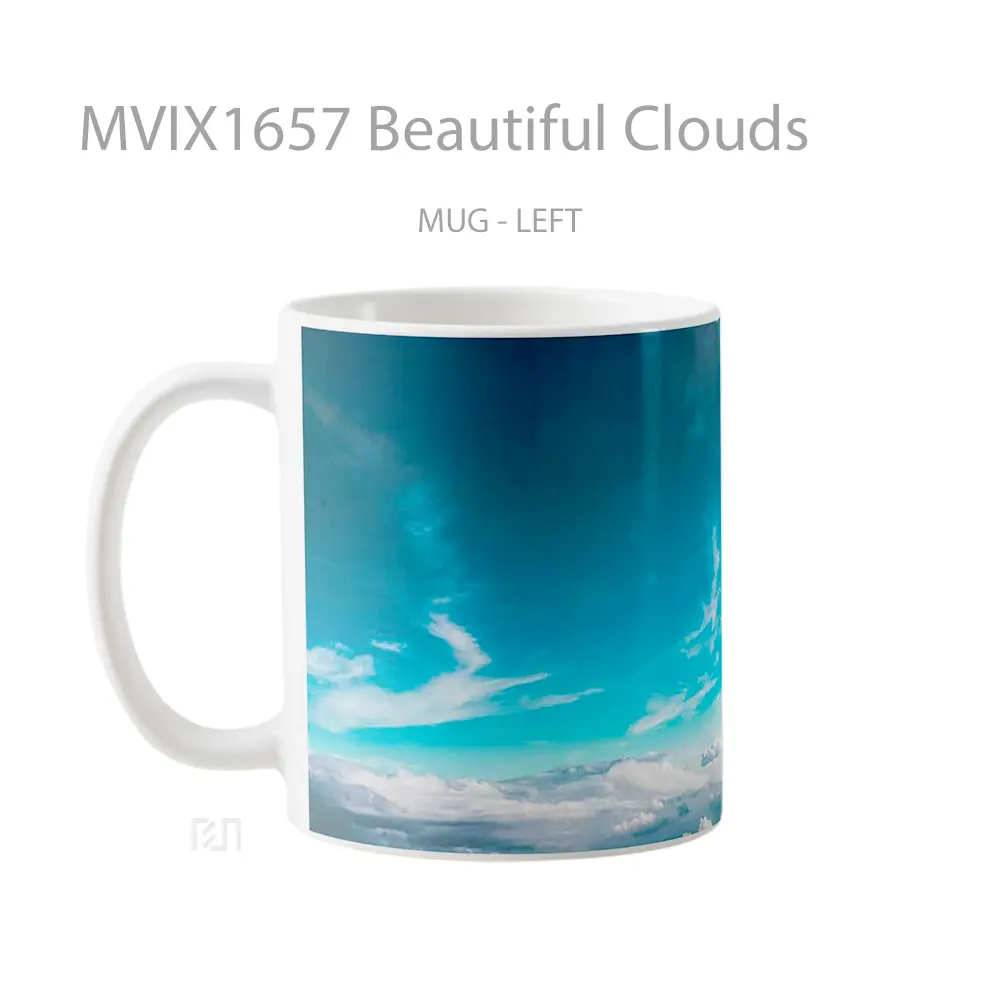 Mug Beautiful Clouds Full Wrap Lanscape - All-side / Desain