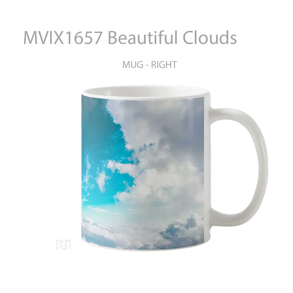 Mug Beautiful Clouds Full Wrap Lanscape - All-side / Desain
