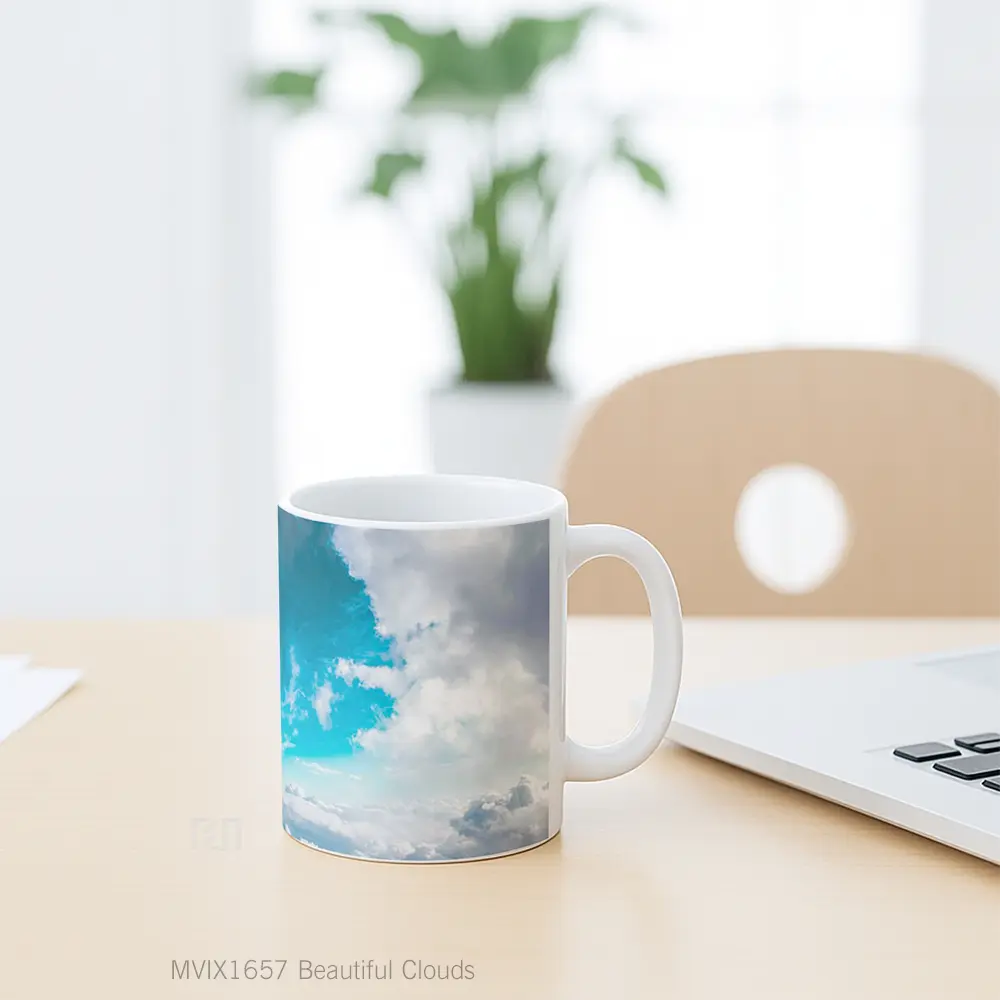 Mug Beautiful Clouds Full Wrap Lanscape - All-side / Desain