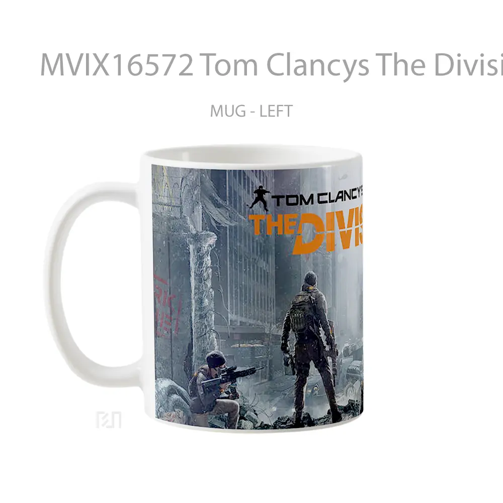 Mug Tom Clancys The Division Full Wrap Lanscape - All-side / Desain
