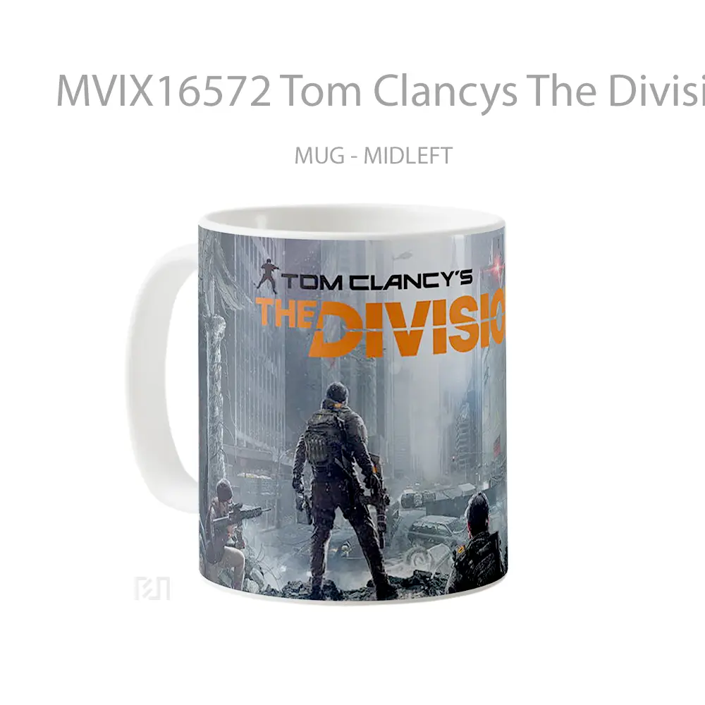 Mug Tom Clancys The Division Full Wrap Lanscape - All-side / Desain