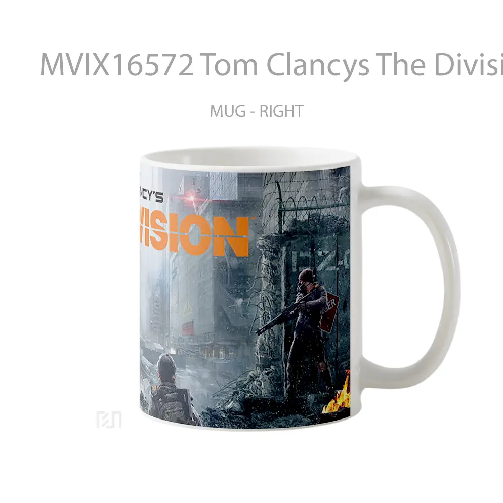 Mug Tom Clancys The Division Full Wrap Lanscape - All-side / Desain