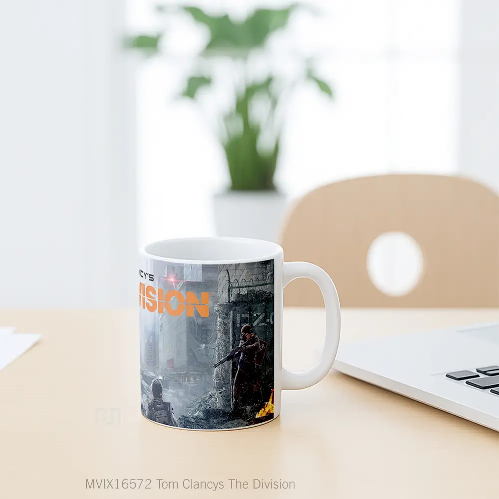 Mug Tom Clancys The Division Full Wrap Lanscape - All-side / Desain