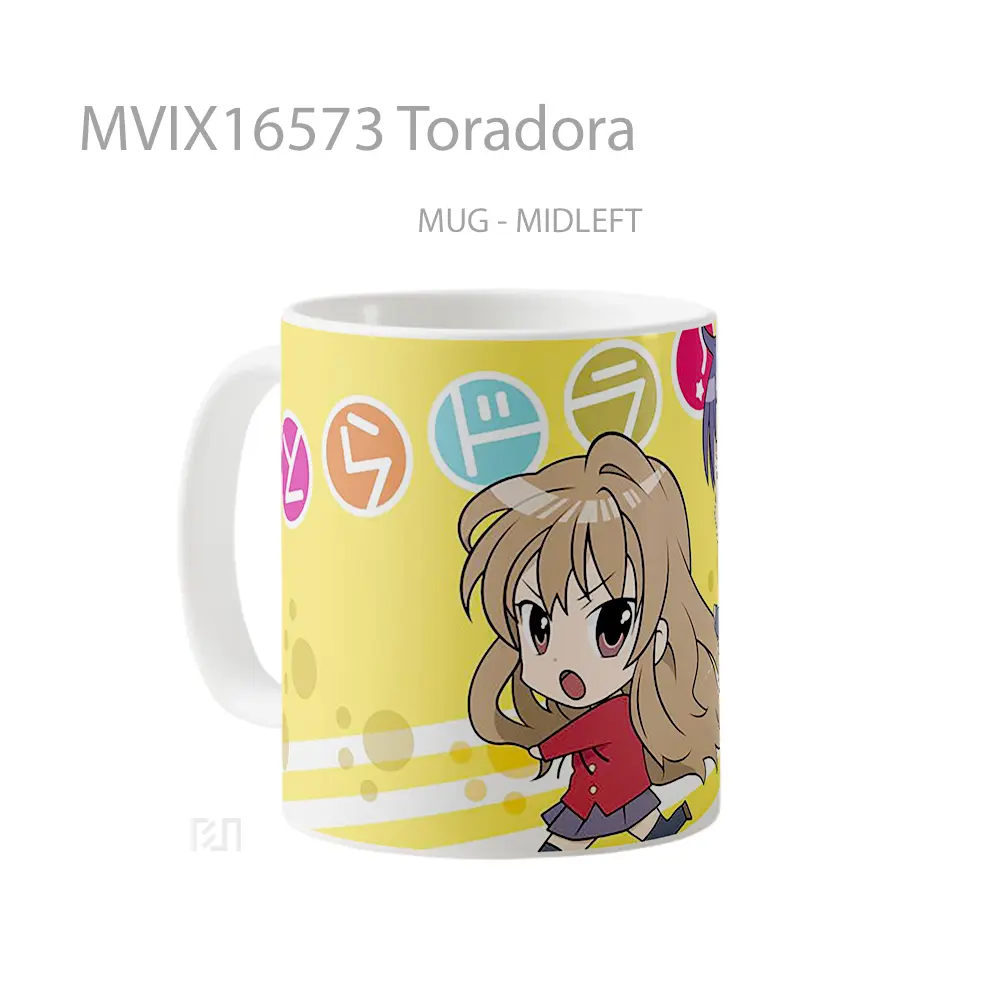 Mug Toradora Full Wrap Lanscape - All-side / Desain