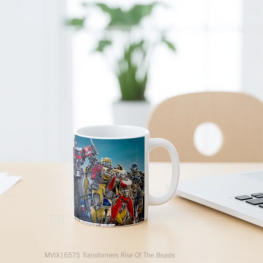 Mug Transformers Rise Of The Beasts Full Wrap Lanscape - All-side / Desain