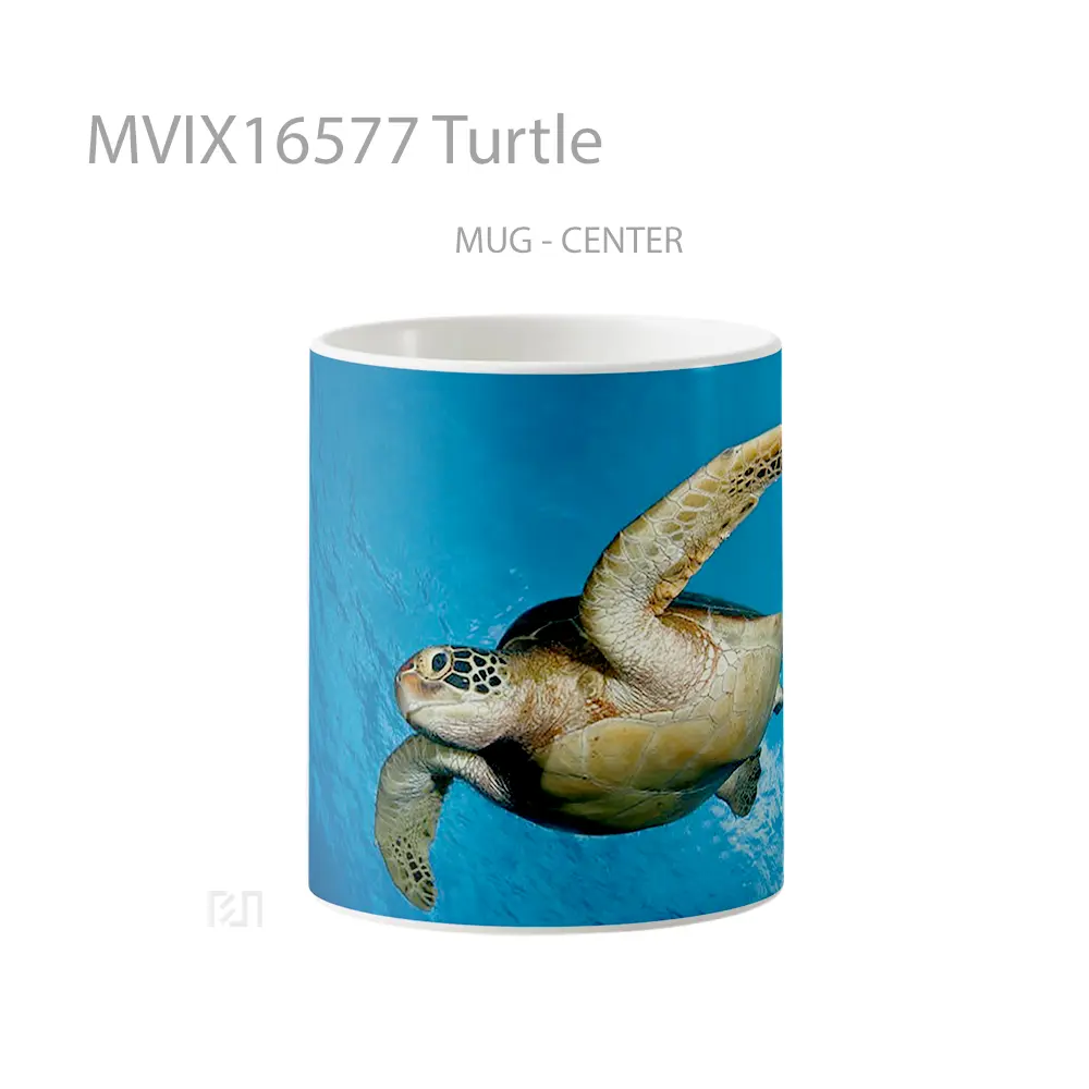 Mug Turtle Full Wrap Lanscape