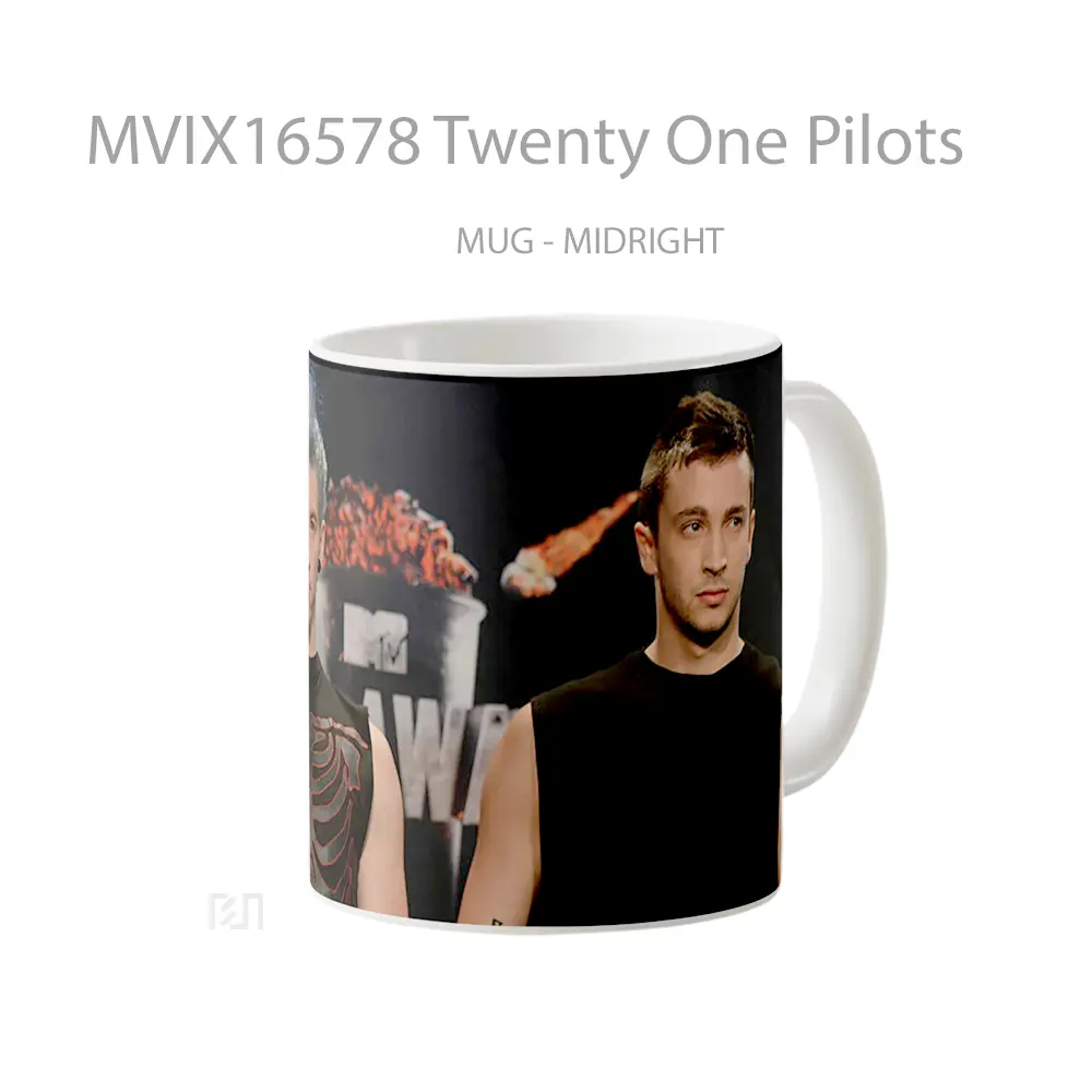 Mug Twenty One Pilots Full Wrap Lanscape - All-side / Desain