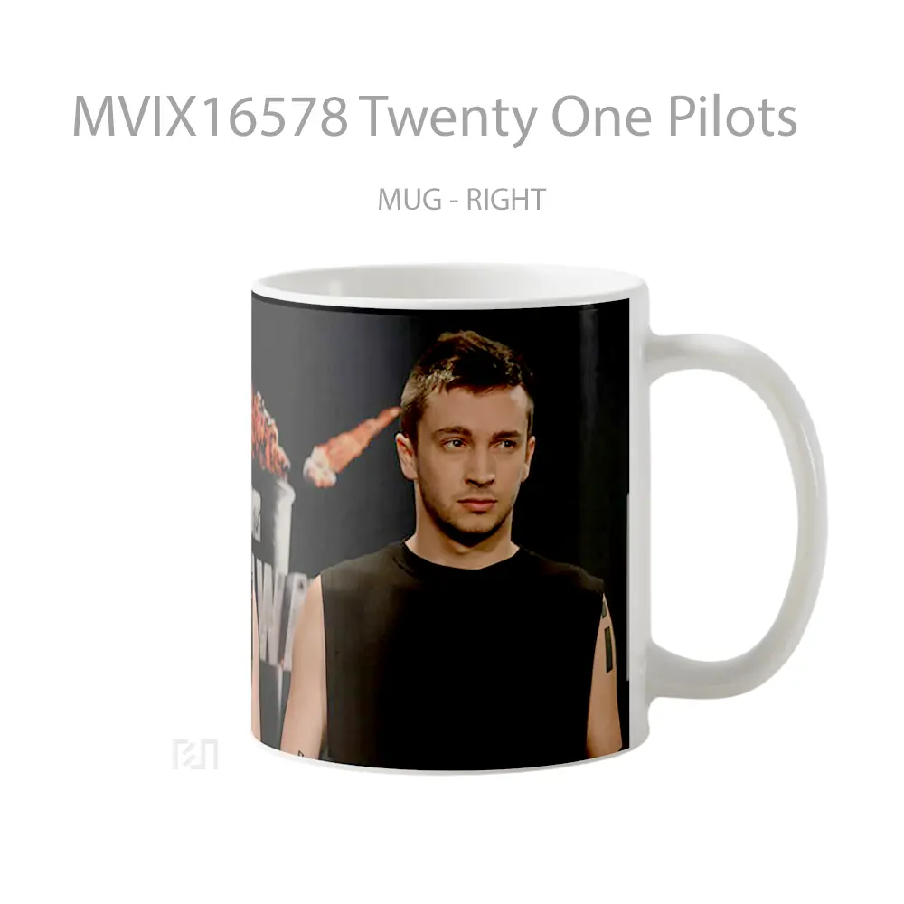 Mug Twenty One Pilots Full Wrap Lanscape - All-side / Desain
