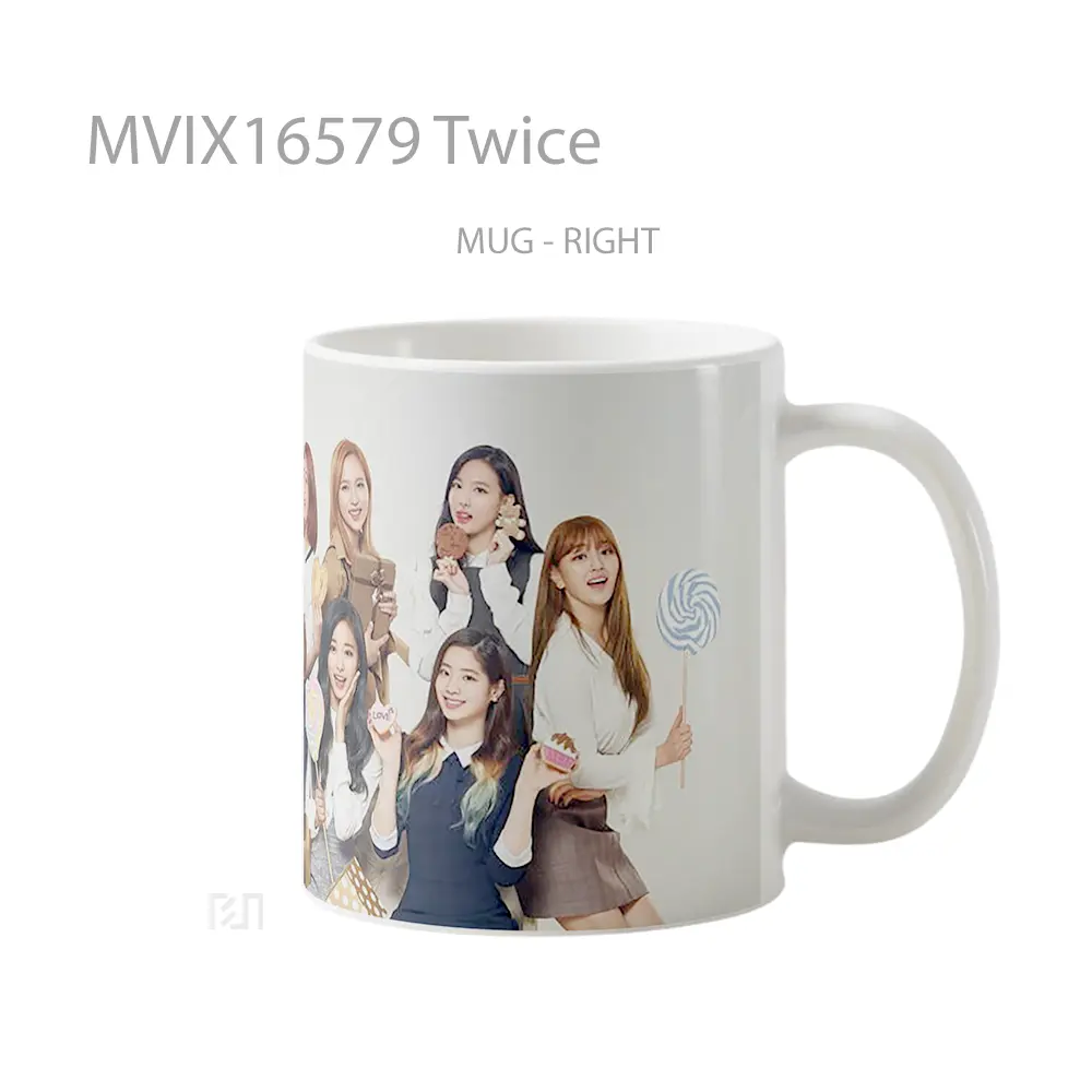 Mug Twice Full Wrap Lanscape - All-side / Desain