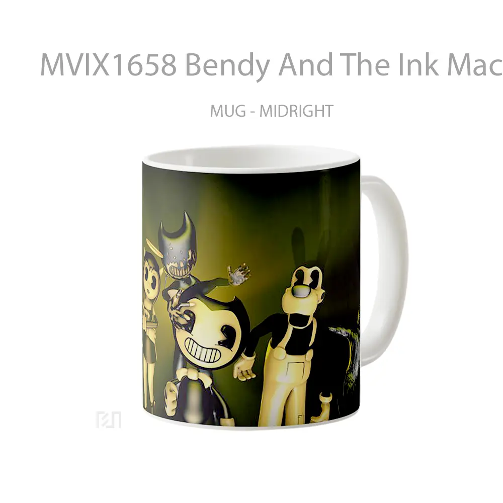 Mug Bendy And The Ink Machine Full Wrap Lanscape - All-side / Desain