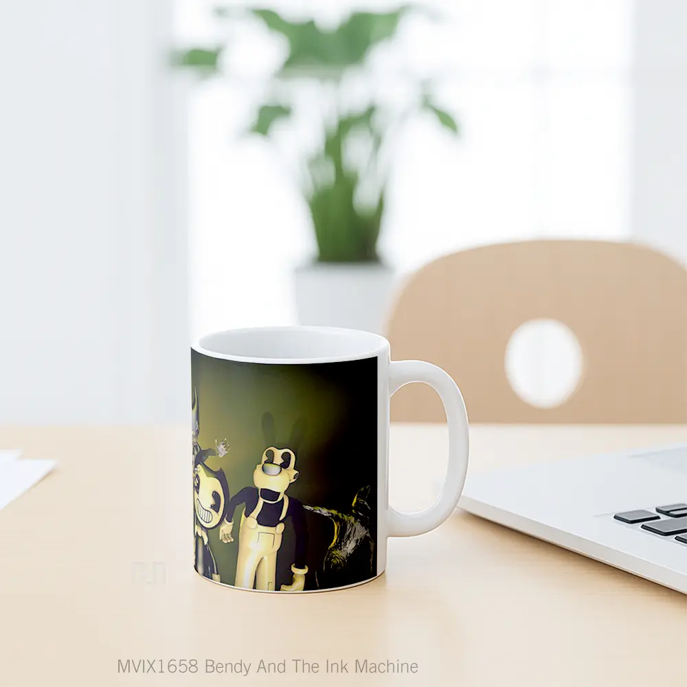 Mug Bendy And The Ink Machine Full Wrap Lanscape - All-side / Desain