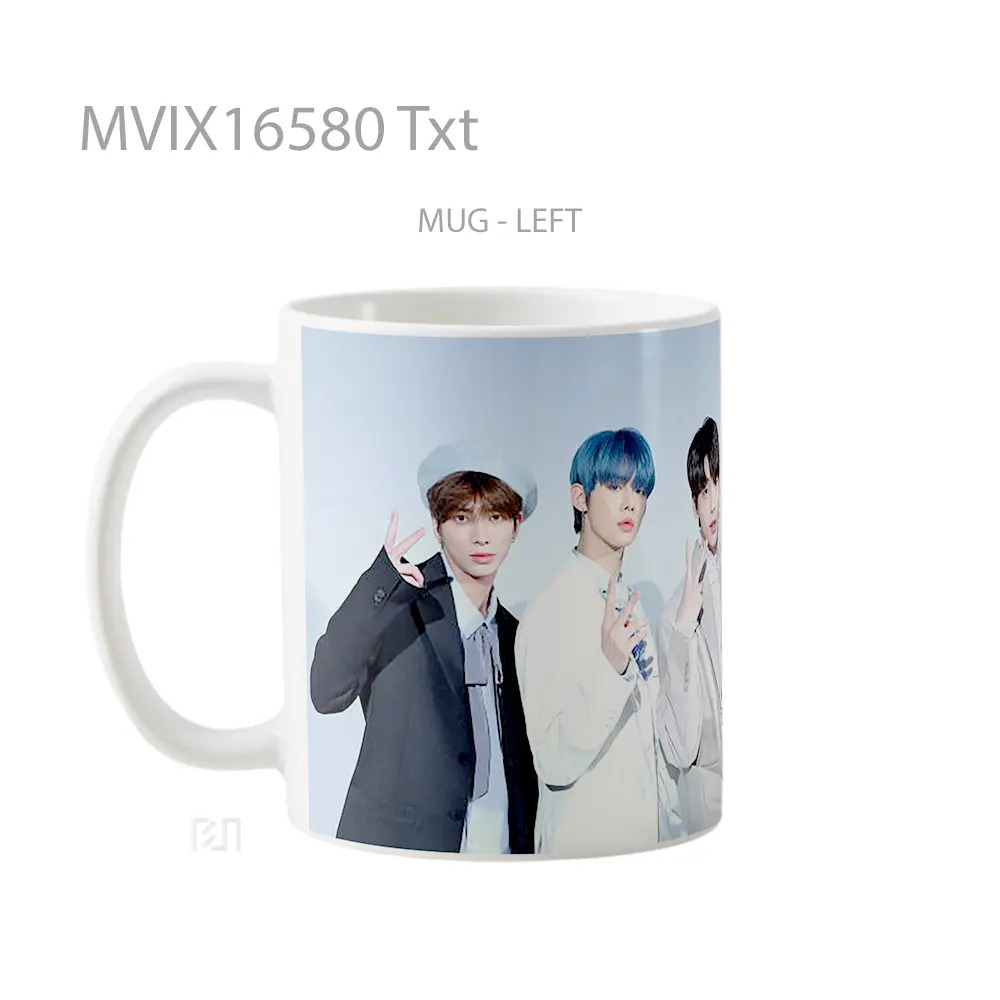 Mug Txt Full Wrap Lanscape - All-side / Desain