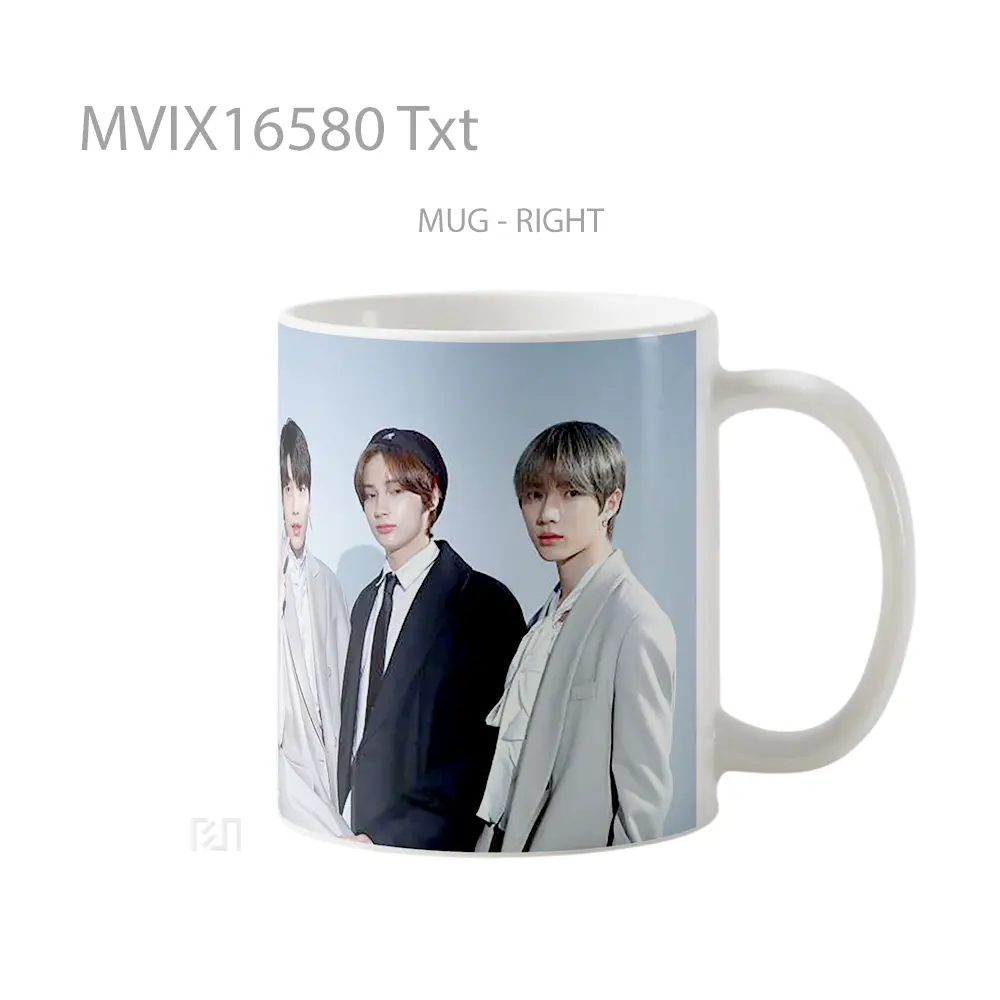 Mug Txt Full Wrap Lanscape - All-side / Desain